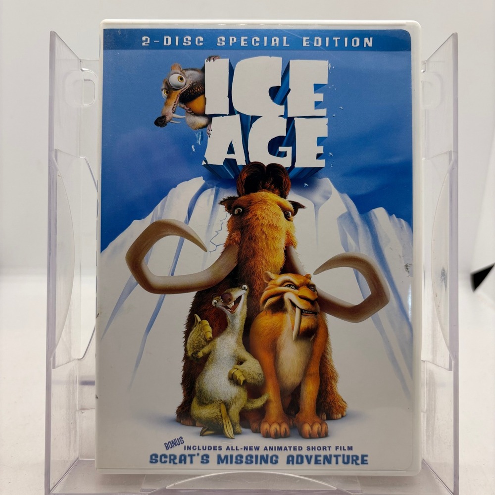 Ice Age DVD 2-Disc Special Edition Scrat's Missing Adventure 20th Century Fox